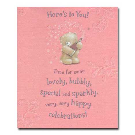 Heres to You! Forever Friends Card